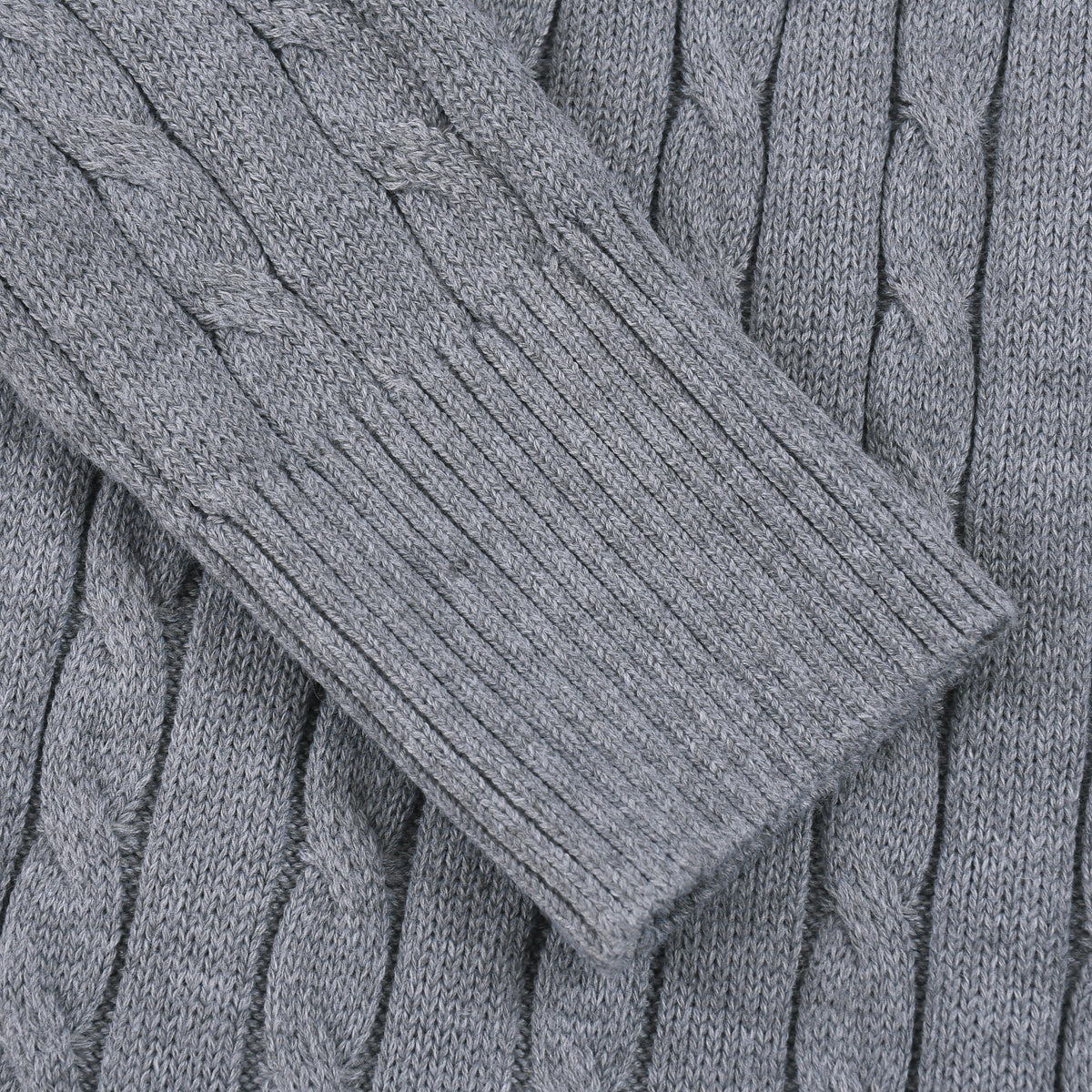 RL-Zeitloser Cardigan im Zopfmuster