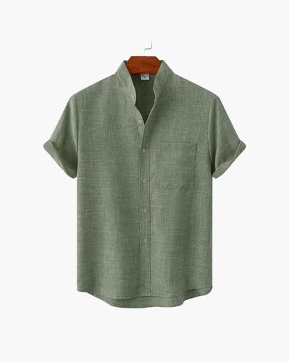 The Mark Polo with Mandarin Collar