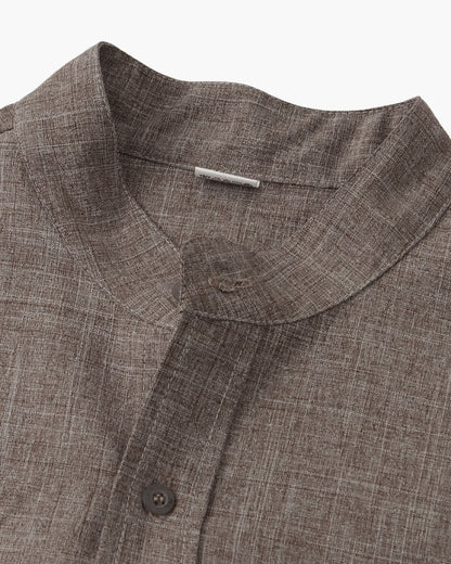 The Mark Polo with Mandarin Collar